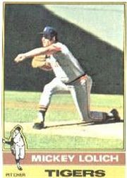 1976 Topps Baseball Cards      385     Mickey Lolich